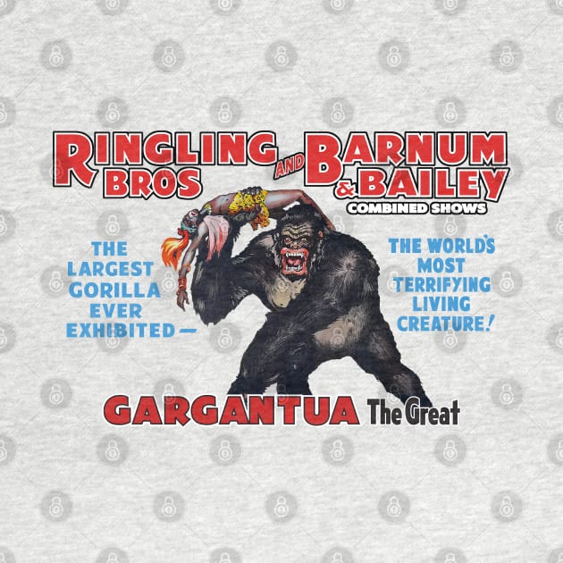 Ringling Bros Gargantua - Largest Gorilla Ever! by Chewbaccadoll